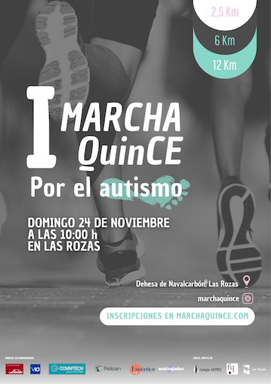 Las Rozas acoge la I Marcha QuinCE por el Autismo