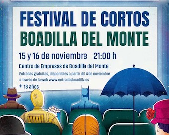 El Festival de Cortos de Boadilla se celebrará el 15 y 16 de noviembre