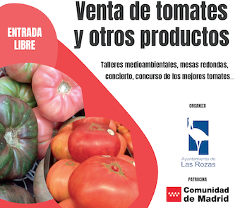 El Mercado de Tomates llega a Las Rozas el sábado 7 de septiembre