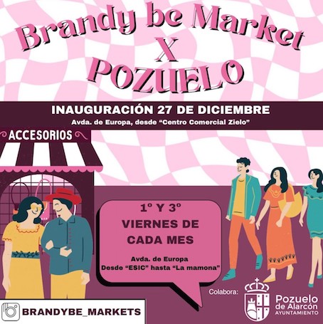 Descubre las últimas tendencias en el mercadillo pop-up “Brandy be Market” de Pozuelo