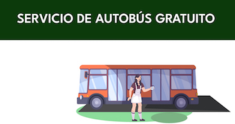 Autobús gratuito para acudir al recinto ferial de Boadilla durante las fiestas patronales