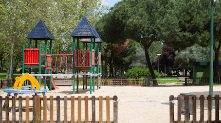 Los parques de Pozuelo permanecerán cerrados hoy por las rachas de viento