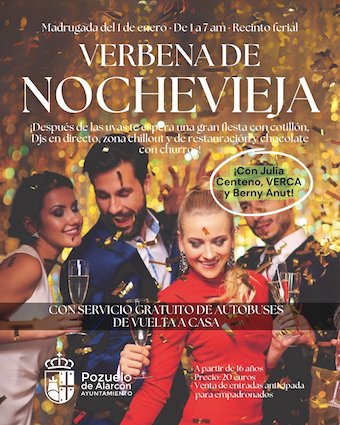 Entradas a la venta para la “Verbena de Nochevieja” de Pozuelo