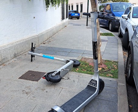 Desaparecen los patinetes eléctricos de alquiler en Villaviciosa de Odón