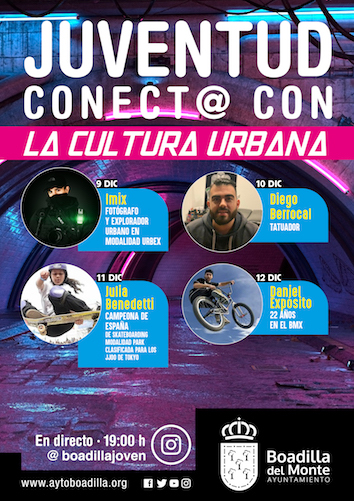 Expertos en cultura urbana conectan con los jóvenes de Boadilla