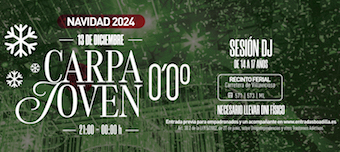 Regresa la Carpa Joven 0´0 Boadilla el próximo 13 de diciembe